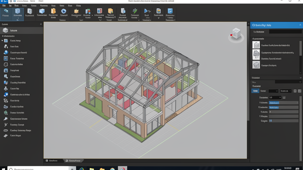 Arquiteto brasileiro trabalhando em projeto Revit 2026 com modelo BIM coordenado em escritório profissional