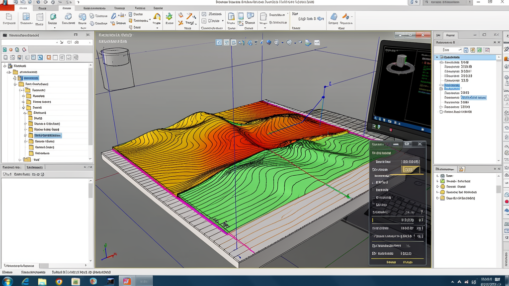 AutoCAD Civil 3D 2026 com rodovias e infraestrutura no monitor