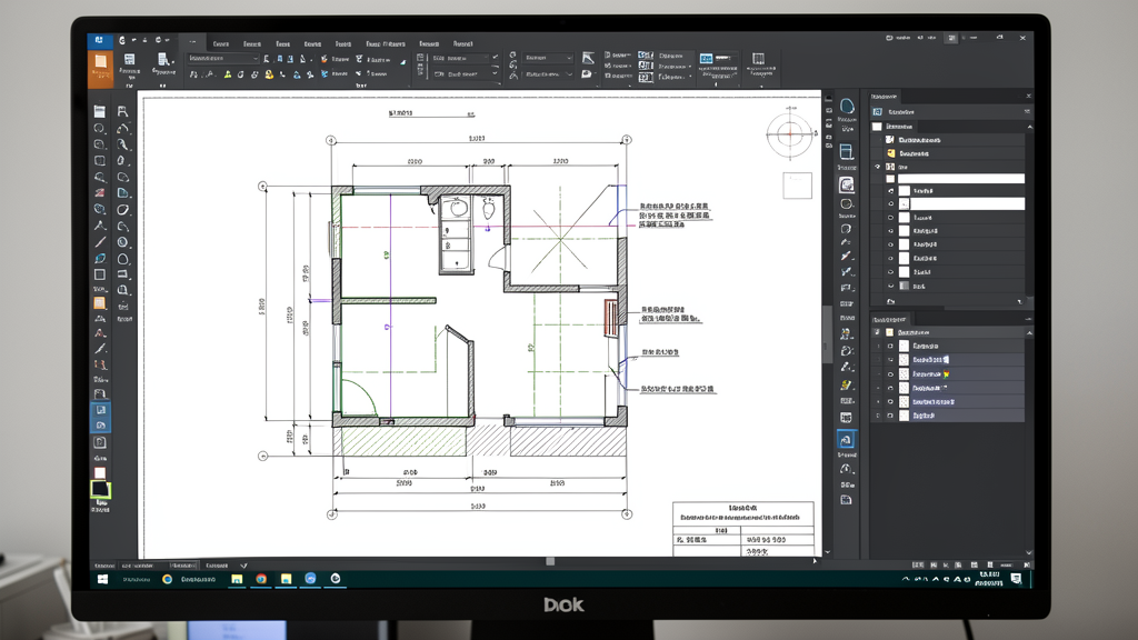 Exemplo visual de atalhos de modificação no AutoCAD: MOVE, COPY, TRIM e ARRAY em ação
