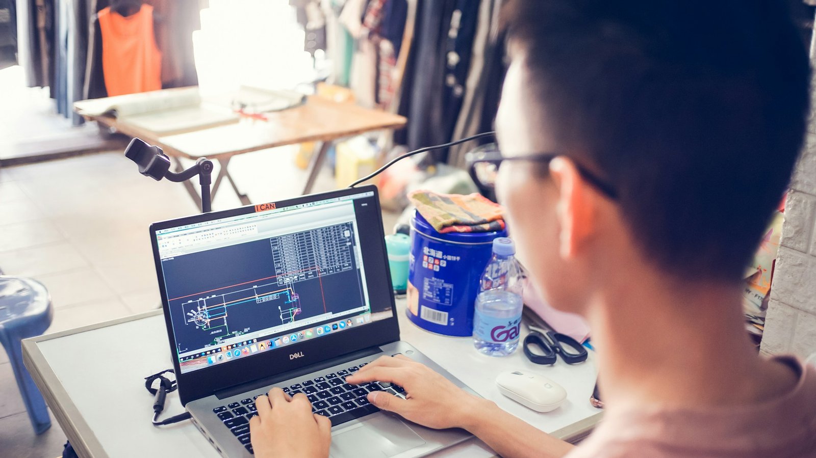 AutoCAD aplicado à construção civil em um projeto técnico